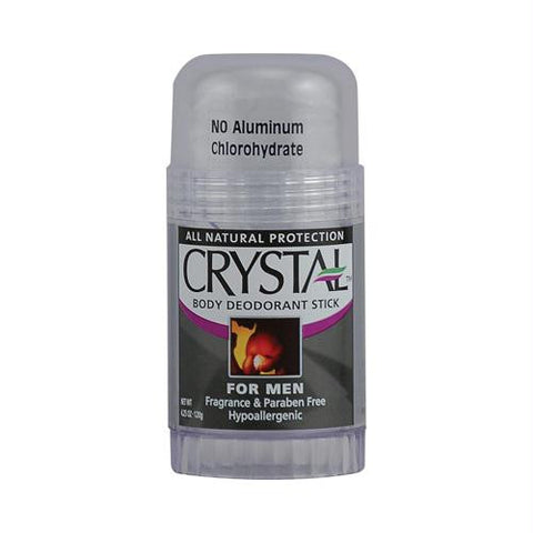 Crystal Body Deodorant Stick for Men - 4.25 oz