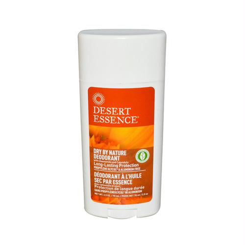 Desert Essence Dry By Nature Deodorant Chamomile and Calendula - 2.5 oz