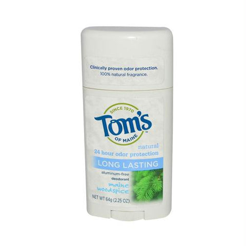 Toms of Maine Natural Deodorant Aluminum Free Mine WooDisplayice - 2.25 oz - Case of 6