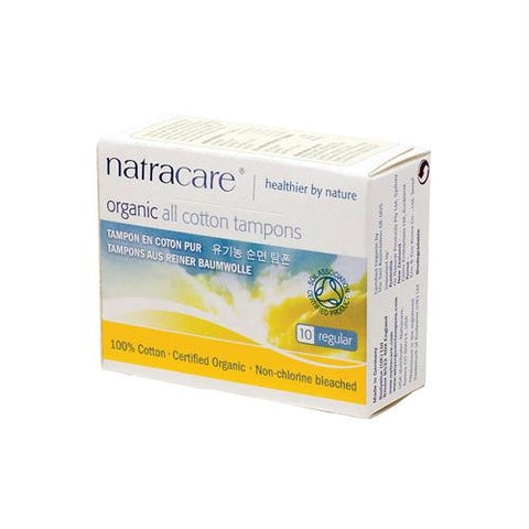 Natracare Tampons - Regular - 10 Pack