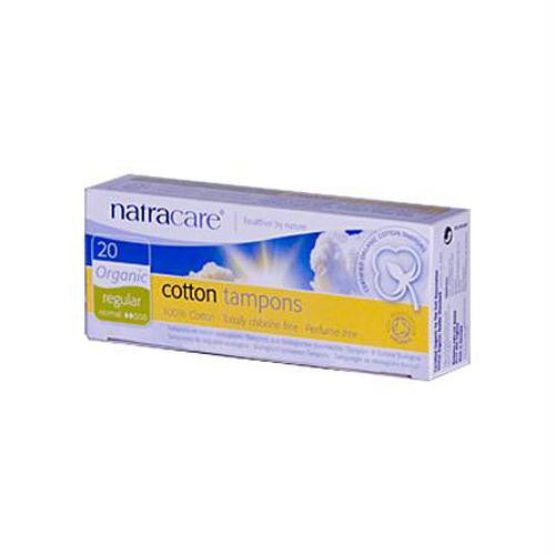 Natracare Organic Cotton Tampons Regular - 20 Tampons