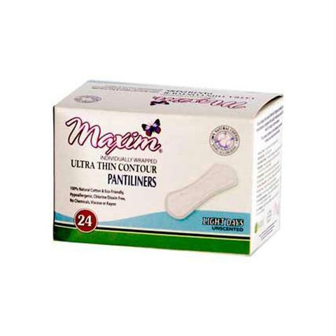 Maxim Hygiene Natural Cotton Ultra Thin Pantiliners Light Days - 24 Pads