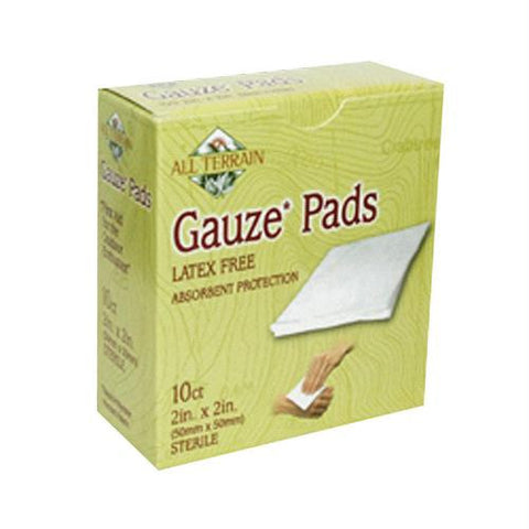 All Terrain Gauze Pads Latex Free - 10 Pads