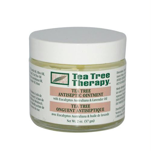 Tea Tree Therapy Antiseptic Ointment Eucalyptus Australiana and Lavender Oil - 2 oz