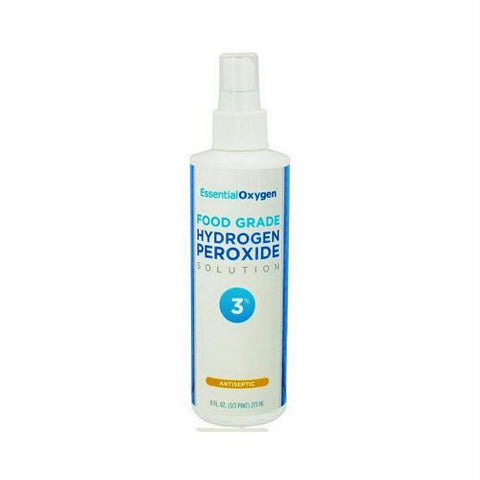 Essential Oxygen Hydrogen Peroxide 3% - Food Grade Spray - 8 oz