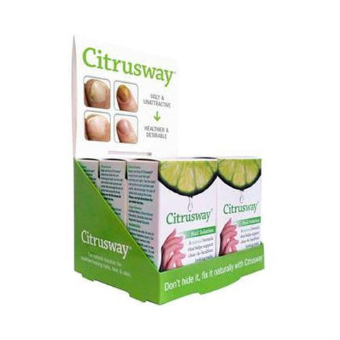 Citrusway Nail Solution Display Center - Case of 6 - 2 oz