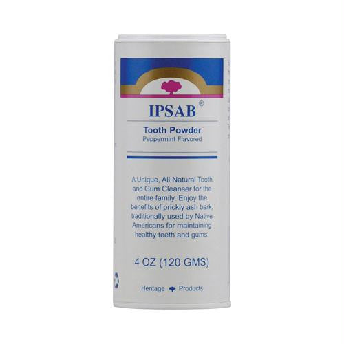 Heritage Products IPSAB Toothpowder Peppermint - 4 oz