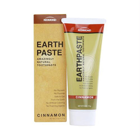 Redmond Trading Company Earthpaste Natural Toothpaste Cinnamon - 4 oz