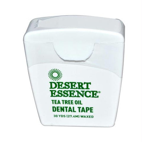 Desert Essence Tea Tree Oil Dental Tape - 30 Yds - Case of 6