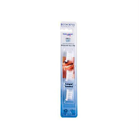 Terradent 31 Toothbrush Head Refill Soft - 3 Refills - Case of 6