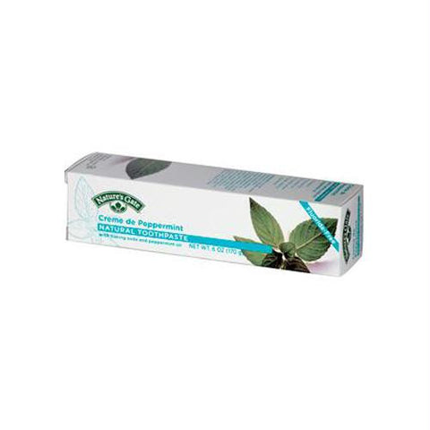 Natures Gate Natural Toothpaste Creme De Peppermint - 6 oz - Case of 6