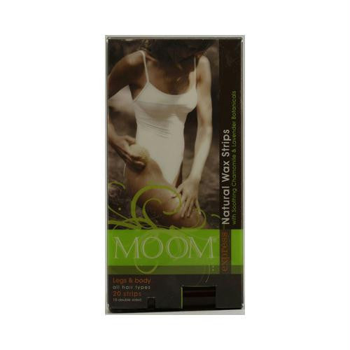 Moom Express Pre Wax Strips For Legs And Body - 20 Strips