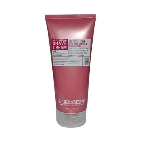 Giovanni Moisturizing Shave Cream All Skin Types Men and Women Refreshing Pink Grapefruit and Pomegranate - 7