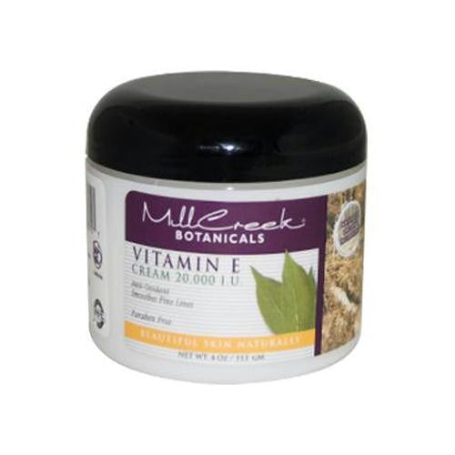 Mill Creek Botanicals Vitamin E Cream - 20000 IU - 4 oz