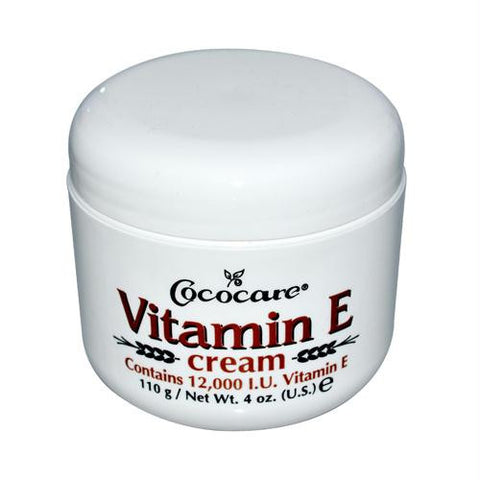 Cococare Vitamin E Cream - 12000 IU - 4 oz