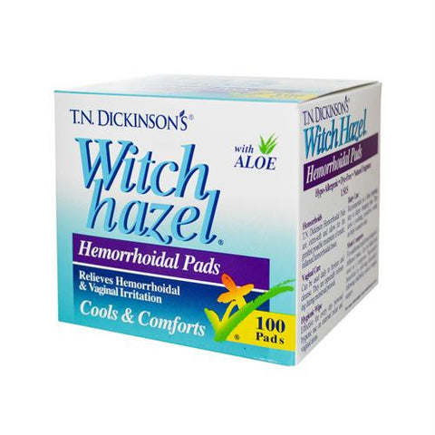 Dickinson Brands Hemorrhoidal Pads - 100 Pads