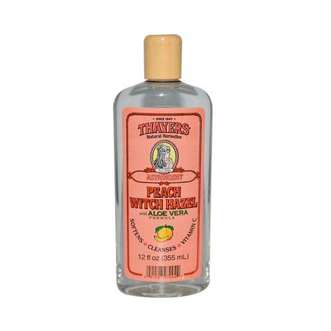 Thayers Witch Hazel with Aloe Vera Peach - 12 fl oz