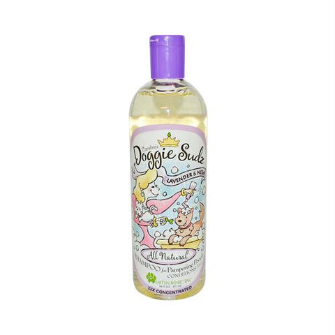 Austin Rose Carolines Doggie Sudz Shampoo for Pampering Pooch - Lavender and Neem - 16 oz