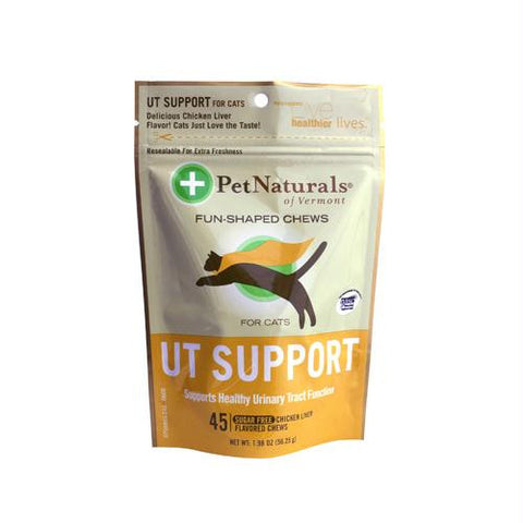 Pet Naturals of Vermont UT Support for Cats Chicken Liver - 45 Soft Chews