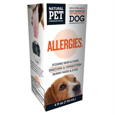 King Bio Homeopathic Natural Pet Dog - Allergies - 5 oz