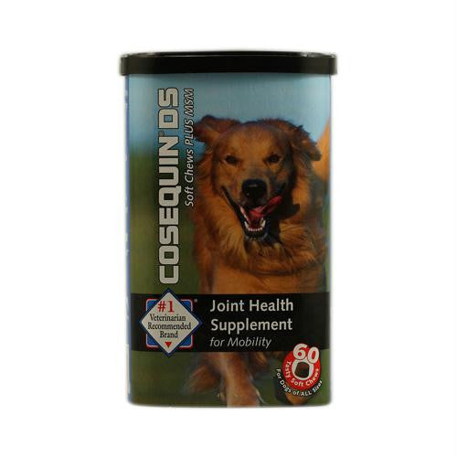 Cosequin Soft Chew Plus MSM for Dogs - 60 Chewable Tablets