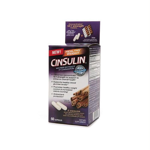 Cinsulin Healthy Weight - 60 caps