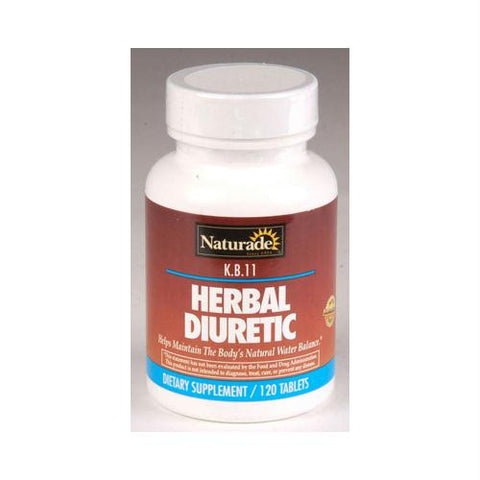 Naturade KB 11 Herbal Diuretic - 120 Tablets