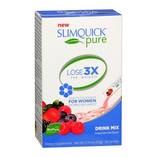 SlimQuick Ultra Fat Burner - Mixed Berries - 26 Packet