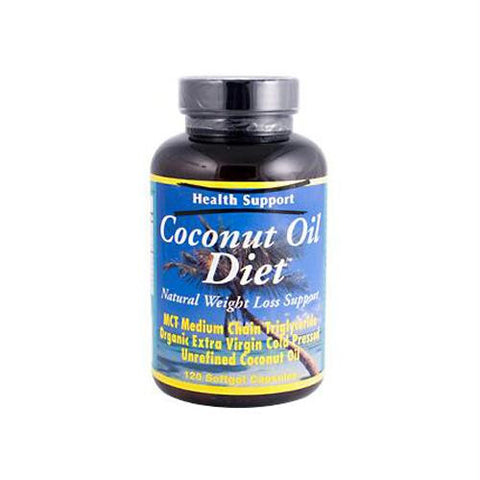 Health Support Coconut Oil Diet - 120 Softgels