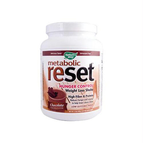 Natures Way Metabolic ReSet Shake Mix Chocolate - 1.4 lbs