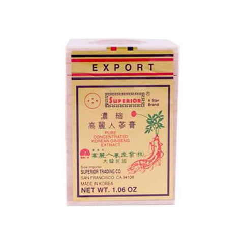 Superior 4-Star Brand Pure Concentrated Korean Ginseng Extract - 1.06 oz