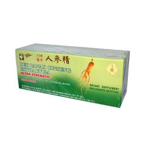 Prince of Peace Red Panax Ginseng Extractum Ultra Strength - 30 Vials