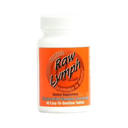 Ultra Glandulars Raw Lymph - 60 Tablets