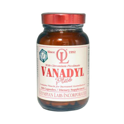 Olympian Labs Vanadyl Plus - 10 mg - 100 Capsules