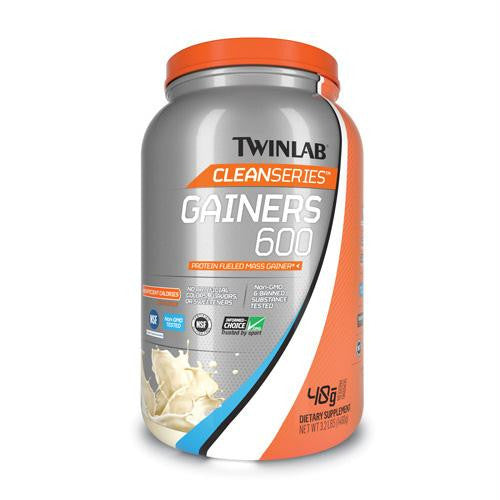 Twinlab Gainers 600 - Clean Series Vanilla - 3.2 lb