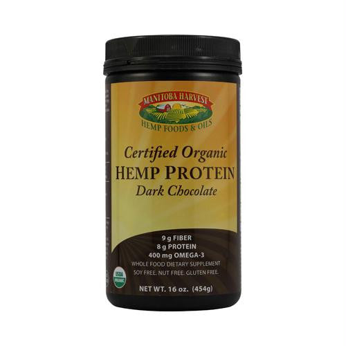 Manitoba Harvest Organic Hemp Protein Dark Chocolate - 16 oz