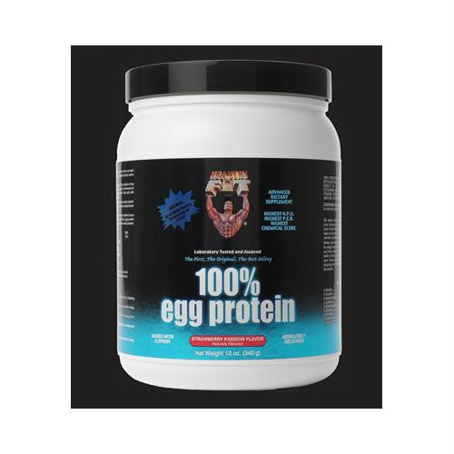 Healthy N Fit 100 Percent Egg Protein - Strawberry Passion - 12 oz