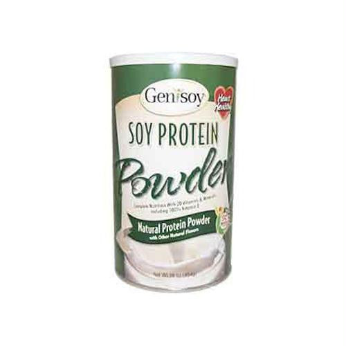 GeniSoy Soy Protein Powder Natural - 16 oz