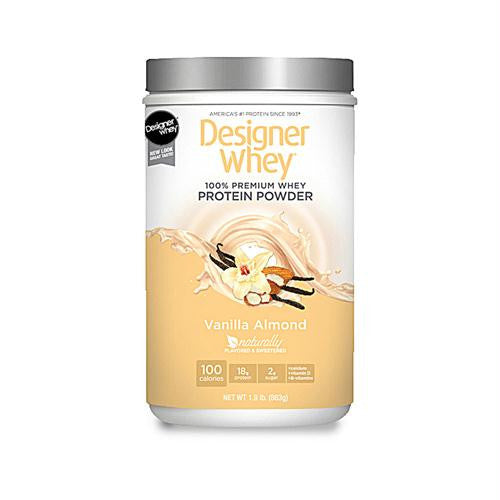 Designer Whey Protein Powder Vanilla Almond - 1.9 lbs