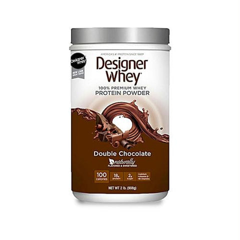 Designer Whey Protein Powder Double Chocolate - 2.1 lbs