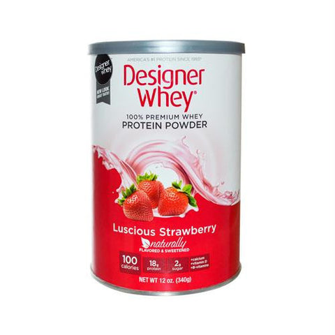 Designer Whey Protein - Strawberry - 12 oz