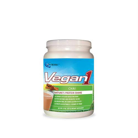 Nutrition53 Vegan1 Shake - Chai - Gluten Free - 1.5 lbs