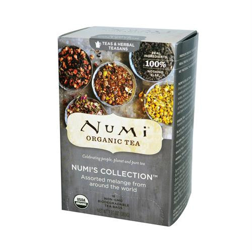 Numi Numis Collection Assorted Melange - 18 Tea Bags - Case of 6