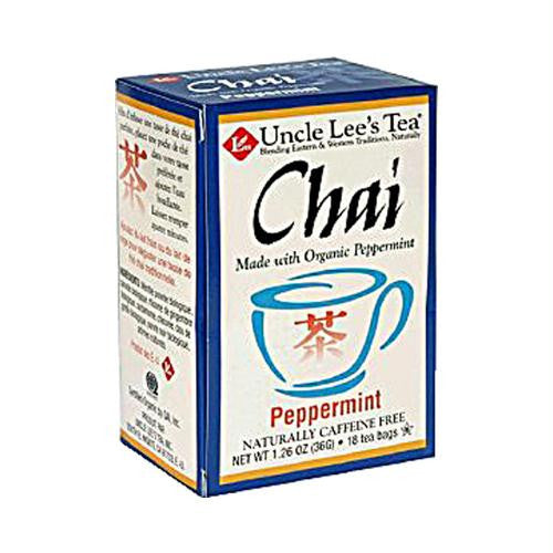 Uncle Lees Organic Chai Peppermint - 18 Tea Bags