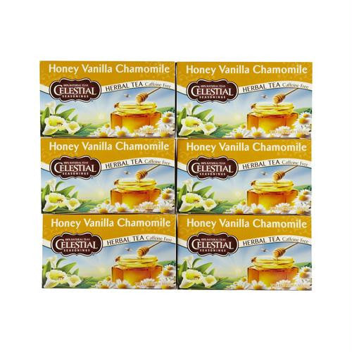 Celestial Seasonings Herbal Tea - Caffeine Free - Honey Vanilla Chamomile - 20 Bags