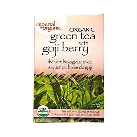 Uncle Lees Imperial Organic Green Tea with Goji Berry - 18 Tea Bags