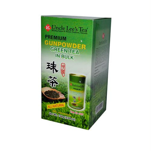 Uncle Lees Premium Gunpowder Green Tea in Bulk - 5.29 oz