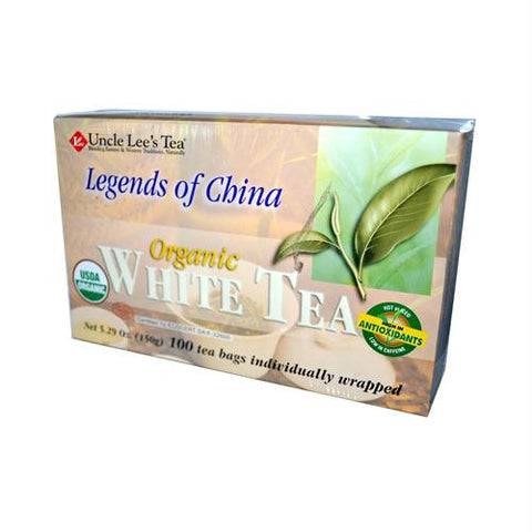 Uncle Lees Legends of China Organic White Tea - 100 Tea Bags