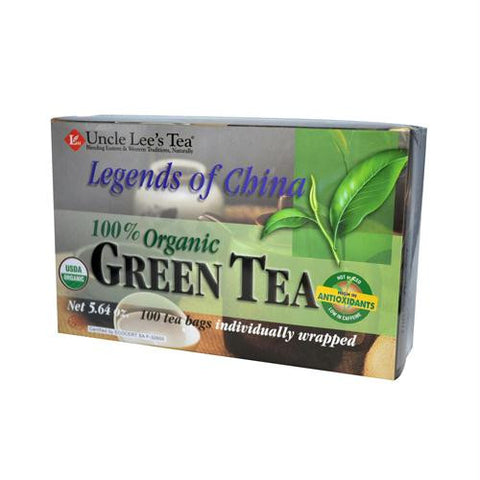 Uncle Lees Legends of China Organic Green Tea - 100 Tea Bags