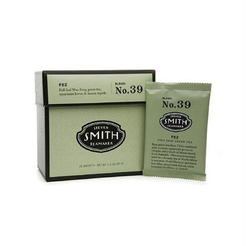 Smith Teamaker Green Tea - Fez - Case of 6 - 15 Bags